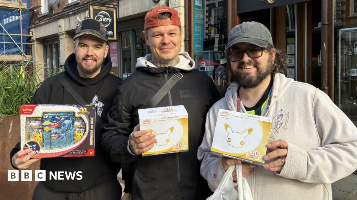 Pokémon fans queue for hours for 'biggest' card drop